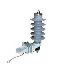 Medium Voltage Surge Arrester Lightning 10kA Electric Earthing System Device 24kV